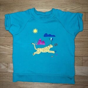 Hanna Andersson Green short sleeve Crewneck